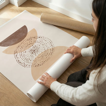 TAW BOHO アブストラクト TAW BOHO Abstract Art Poster253