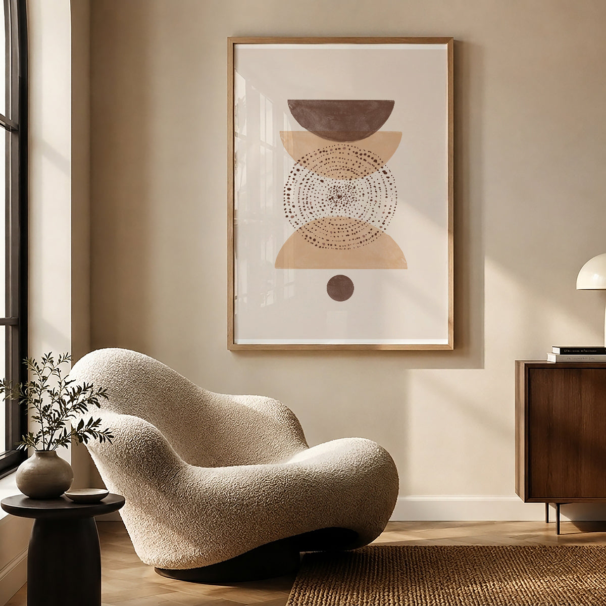 TAW BOHO アブストラクト TAW BOHO Abstract Art Poster253