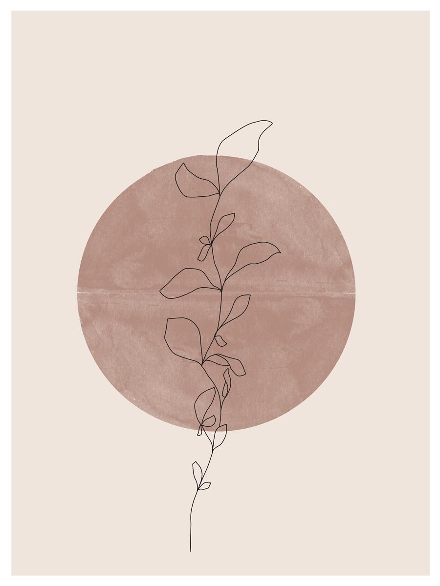 TAW BOHO アブストラクト TAW BOHO Abstract Art Poster254