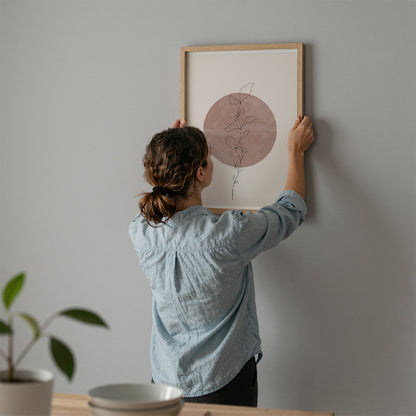TAW BOHO アブストラクト TAW BOHO Abstract Art Poster254