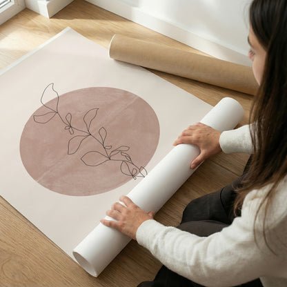 TAW BOHO アブストラクト TAW BOHO Abstract Art Poster254