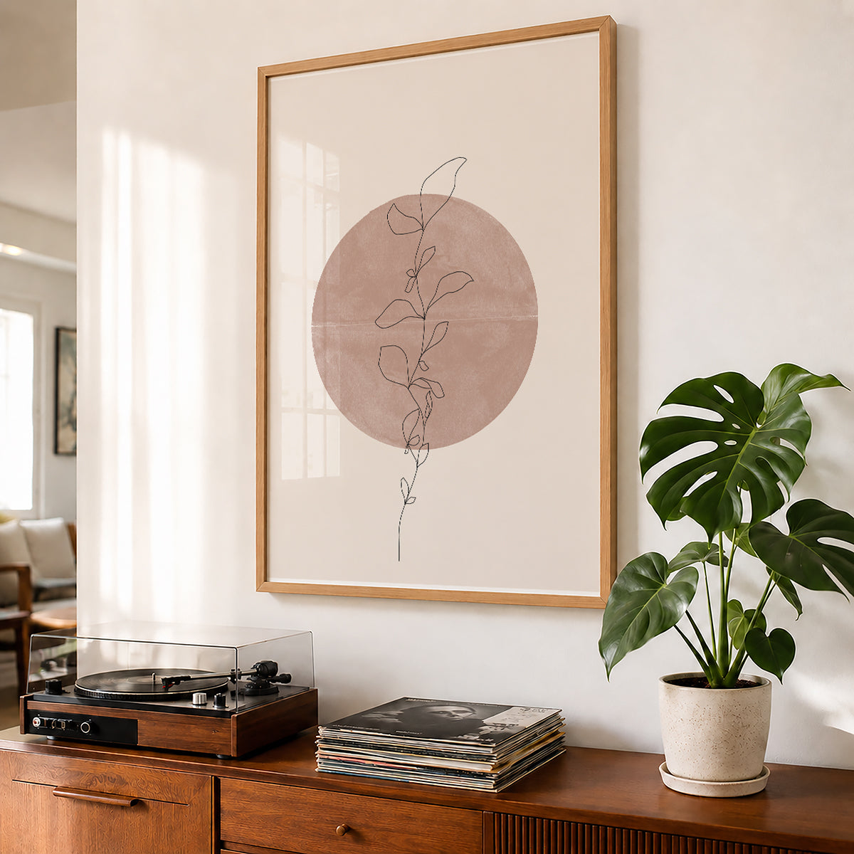 TAW BOHO アブストラクト TAW BOHO Abstract Art Poster254