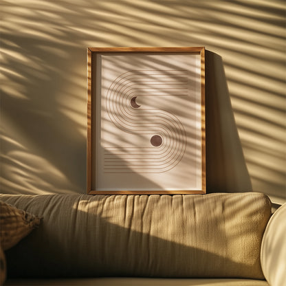 TAW BOHO アブストラクト TAW BOHO Abstract Art Poster255