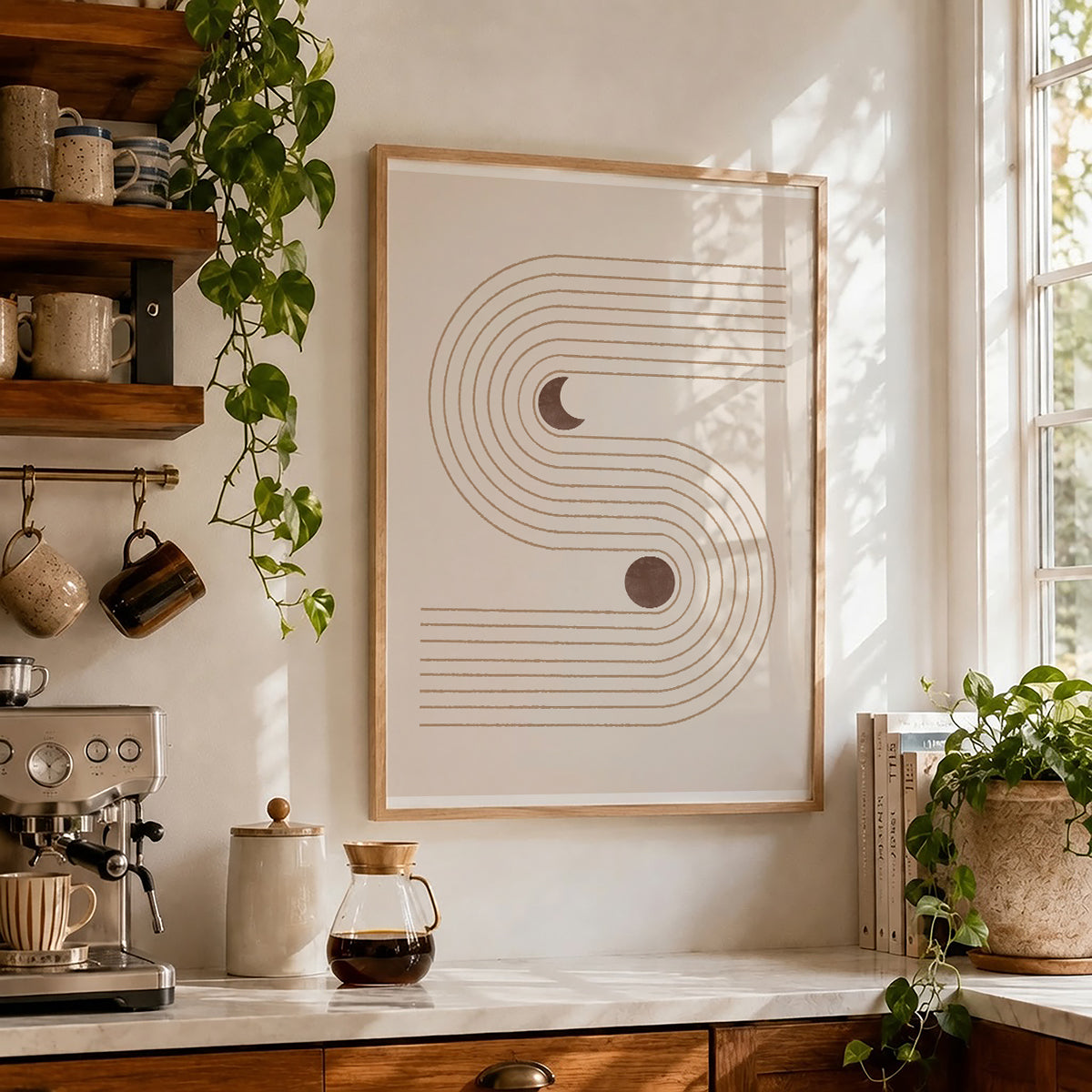TAW BOHO アブストラクト TAW BOHO Abstract Art Poster255