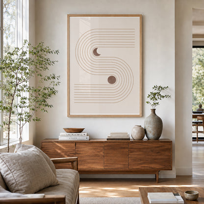 TAW BOHO アブストラクト TAW BOHO Abstract Art Poster255
