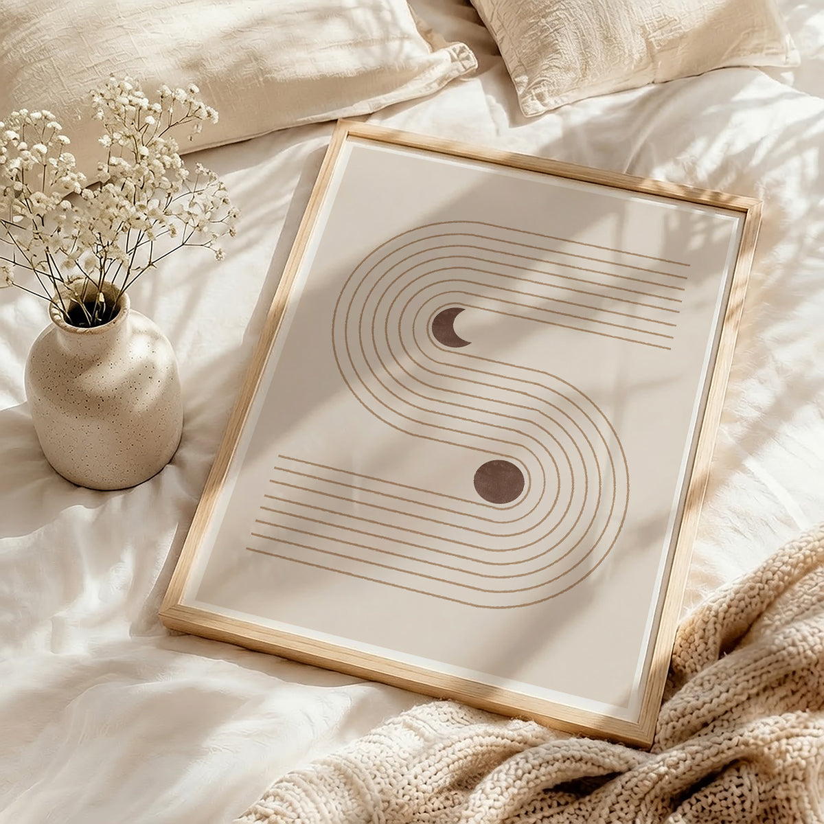 TAW BOHO アブストラクト TAW BOHO Abstract Art Poster255