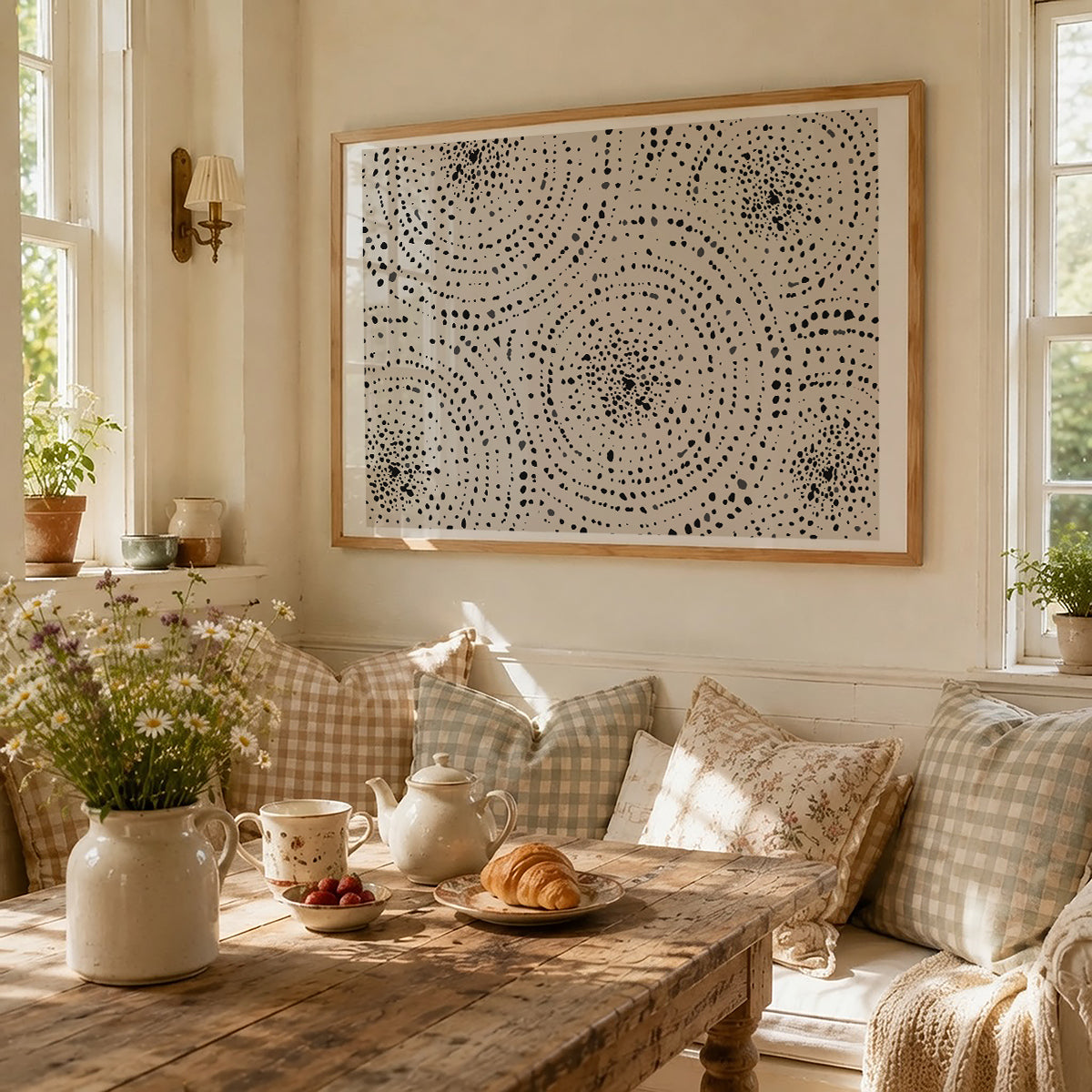 TAW BOHO アブストラクト TAW BOHO Abstract Art Poster256