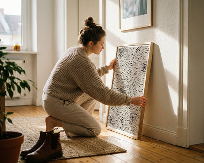 TAW BOHO アブストラクト TAW BOHO Abstract Art Poster256