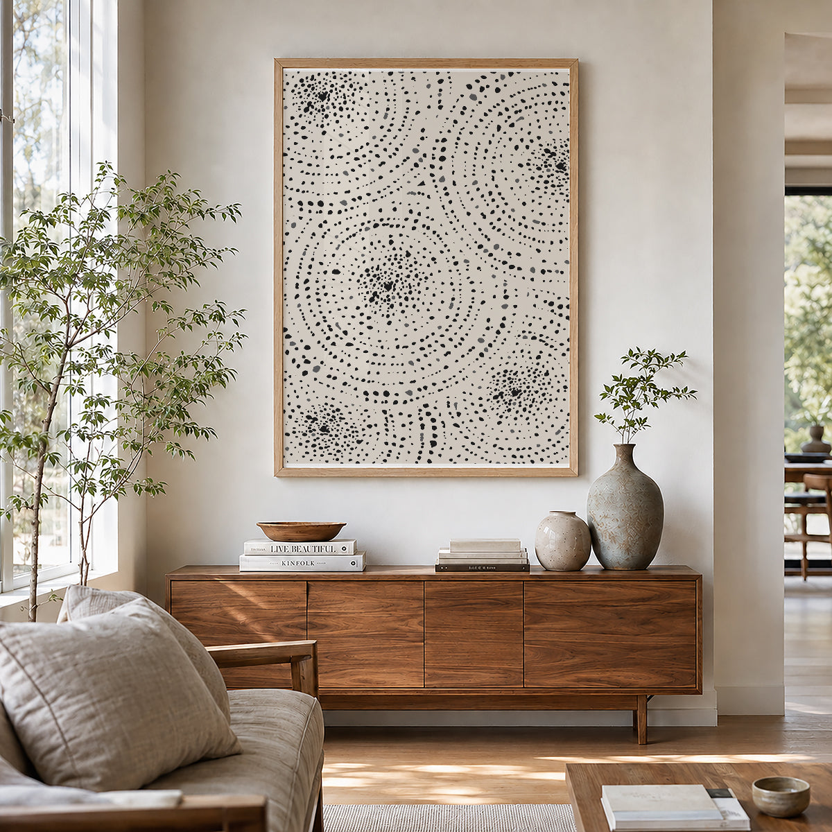 TAW BOHO アブストラクト TAW BOHO Abstract Art Poster256