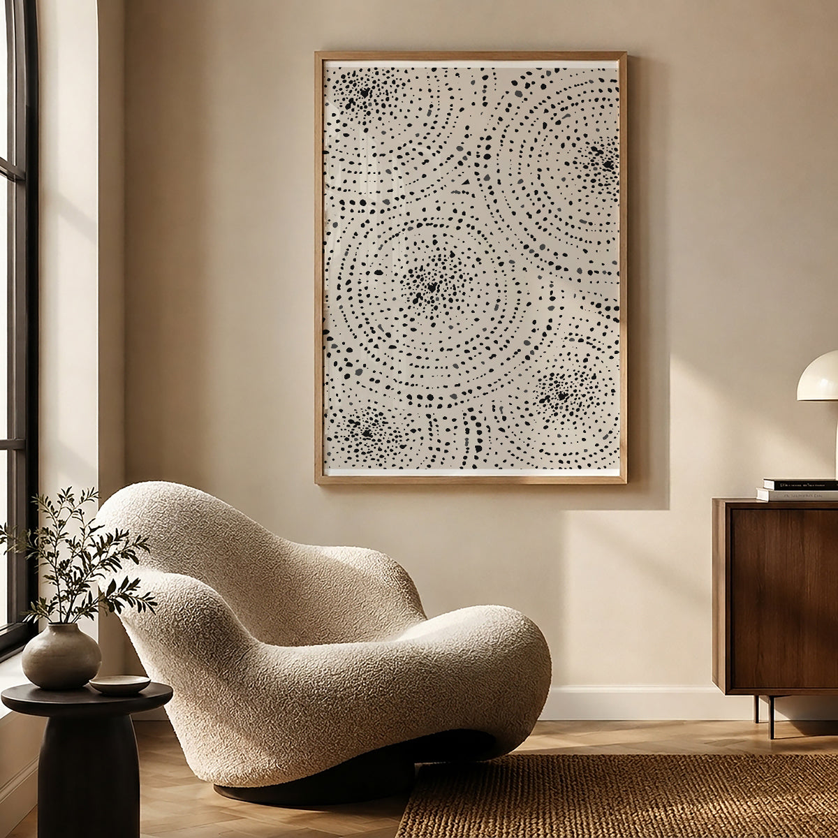TAW BOHO アブストラクト TAW BOHO Abstract Art Poster256