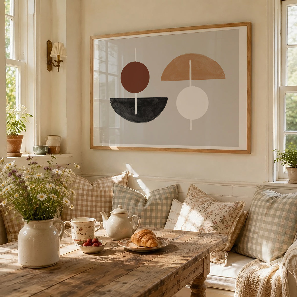 TAW BOHO アブストラクト TAW BOHO Abstract Art Poster257