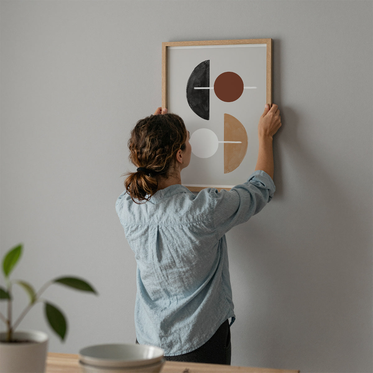 TAW BOHO アブストラクト TAW BOHO Abstract Art Poster257