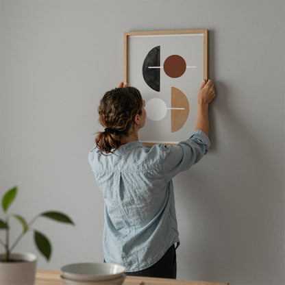 TAW BOHO アブストラクト TAW BOHO Abstract Art Poster257