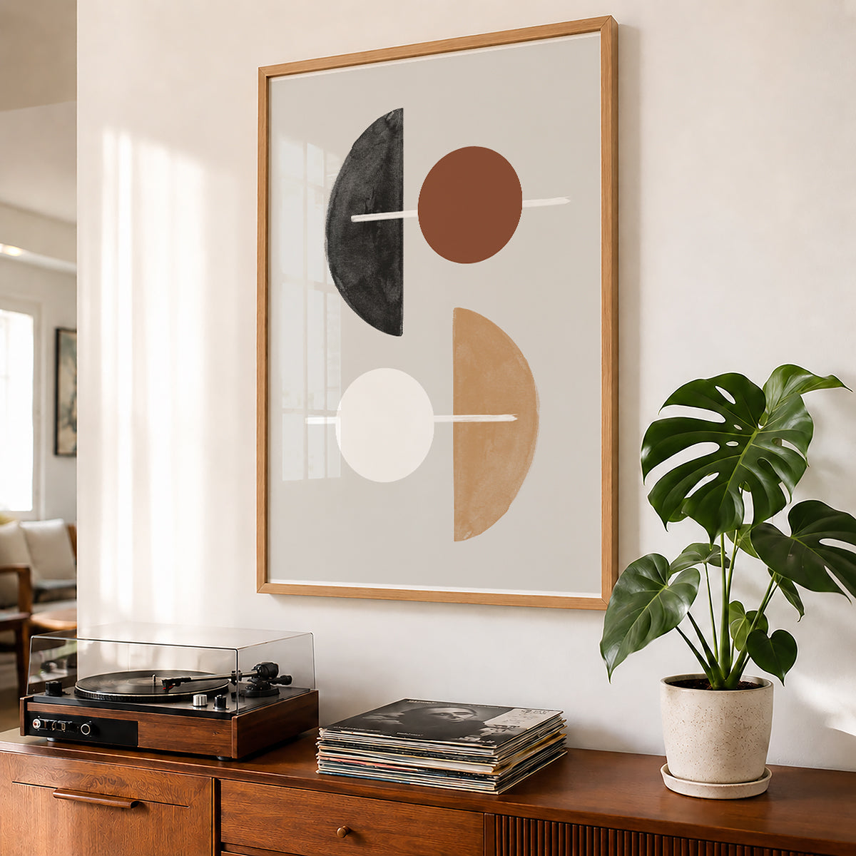 TAW BOHO アブストラクト TAW BOHO Abstract Art Poster257