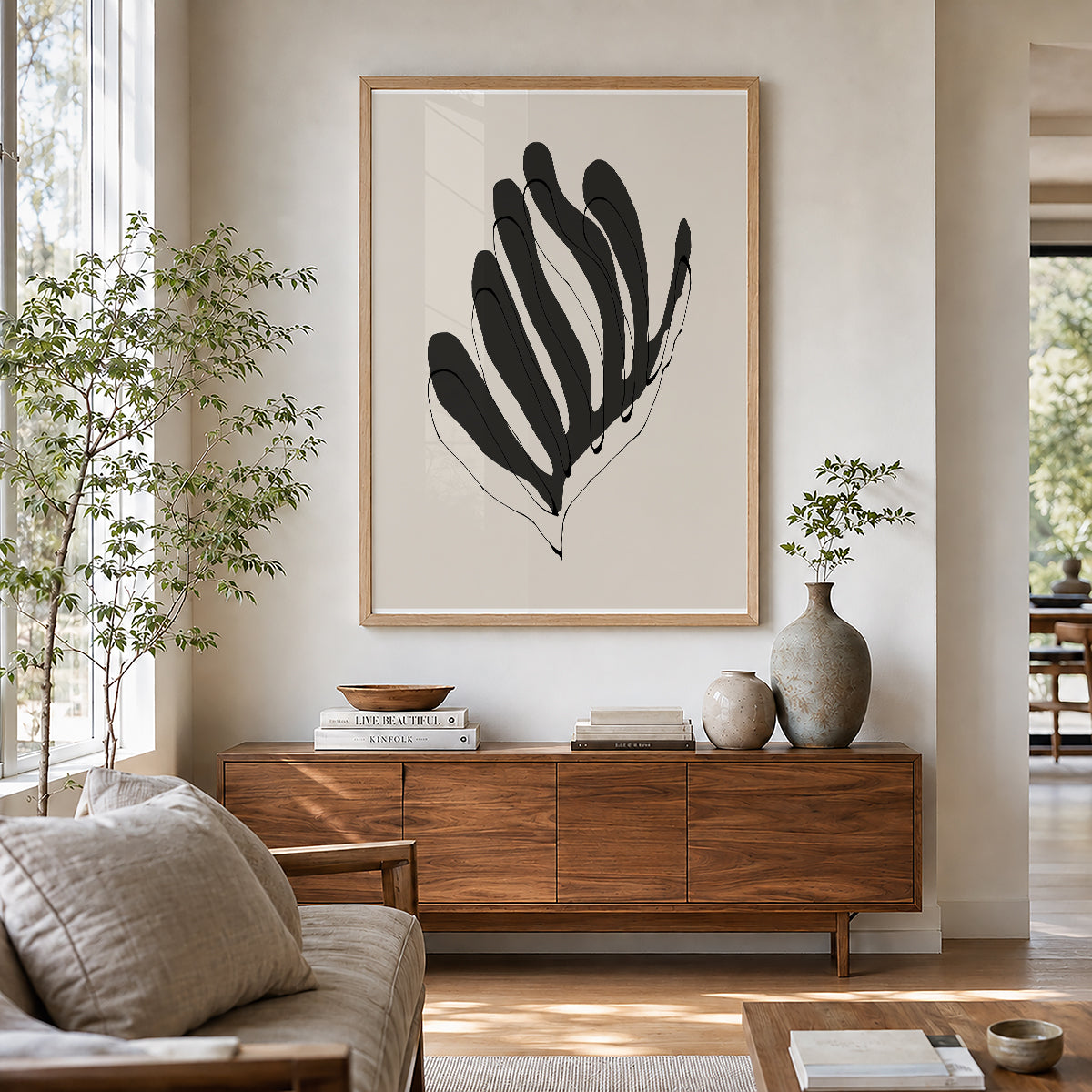 TAW BOHO アブストラクト TAW BOHO Abstract Art Poster259