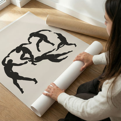 TAW BOHO アブストラクト TAW BOHO Abstract Art Poster261
