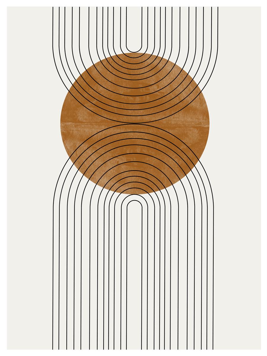 TAW BOHO アブストラクト TAW BOHO Abstract Art Poster262