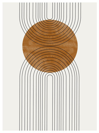 TAW BOHO アブストラクト TAW BOHO Abstract Art Poster262