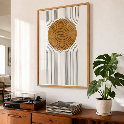 TAW BOHO アブストラクト TAW BOHO Abstract Art Poster262