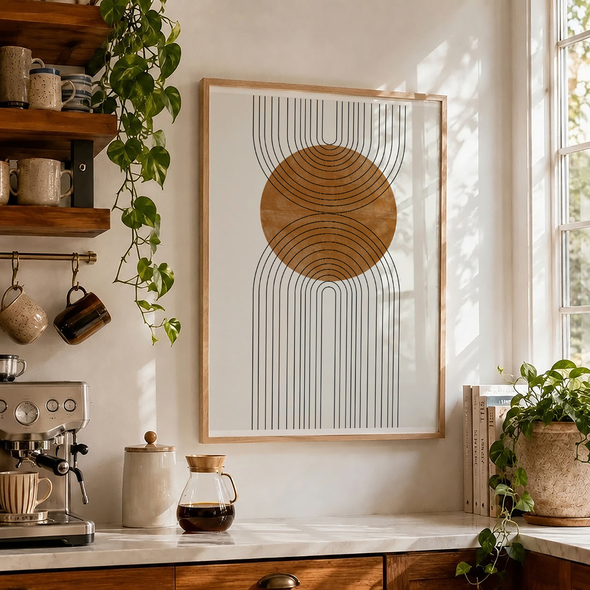 TAW BOHO アブストラクト TAW BOHO Abstract Art Poster262