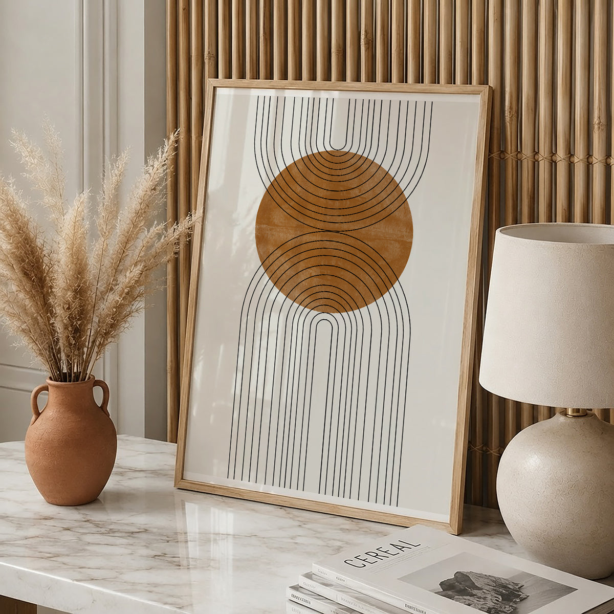 TAW BOHO アブストラクト TAW BOHO Abstract Art Poster262