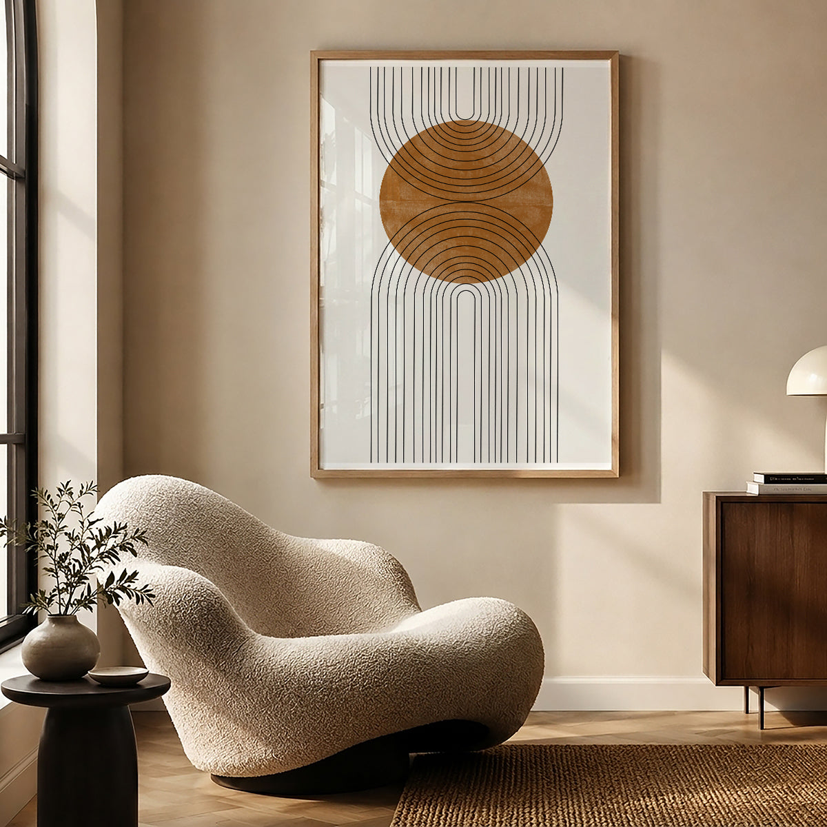 TAW BOHO アブストラクト TAW BOHO Abstract Art Poster262