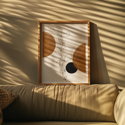 TAW BOHO アブストラクト TAW BOHO Abstract Art Poster263