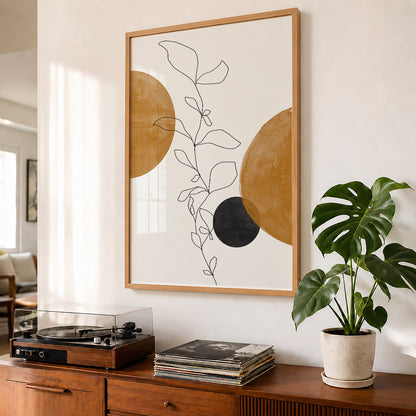 TAW BOHO アブストラクト TAW BOHO Abstract Art Poster263