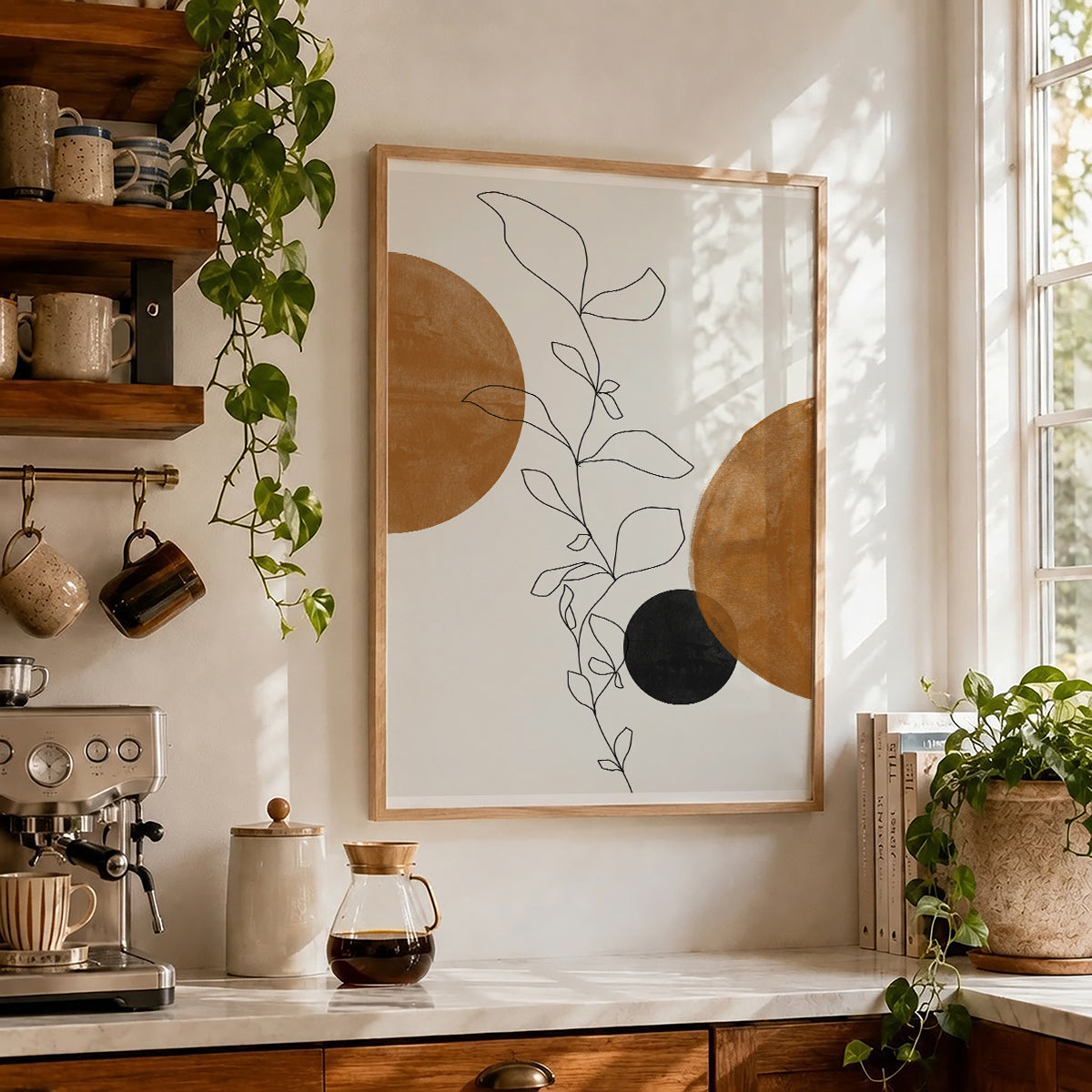 TAW BOHO アブストラクト TAW BOHO Abstract Art Poster263