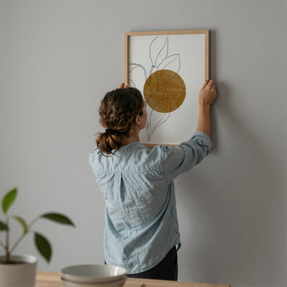 TAW BOHO アブストラクト TAW BOHO Abstract Art Poster264