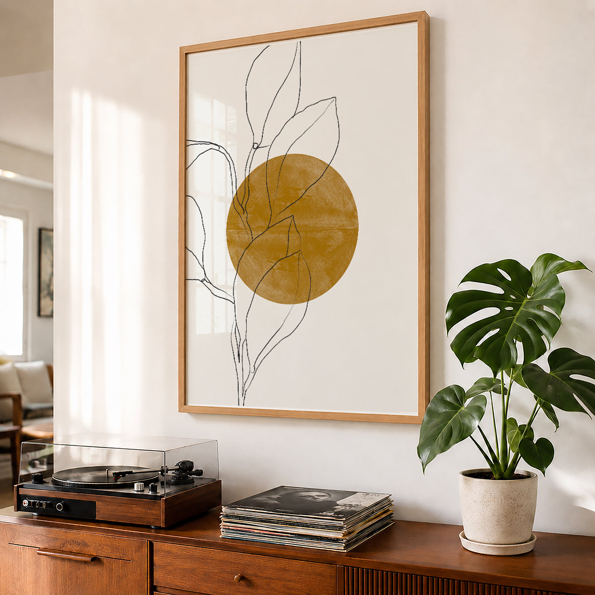 TAW BOHO アブストラクト TAW BOHO Abstract Art Poster264