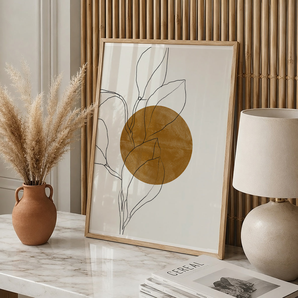 TAW BOHO アブストラクト TAW BOHO Abstract Art Poster264