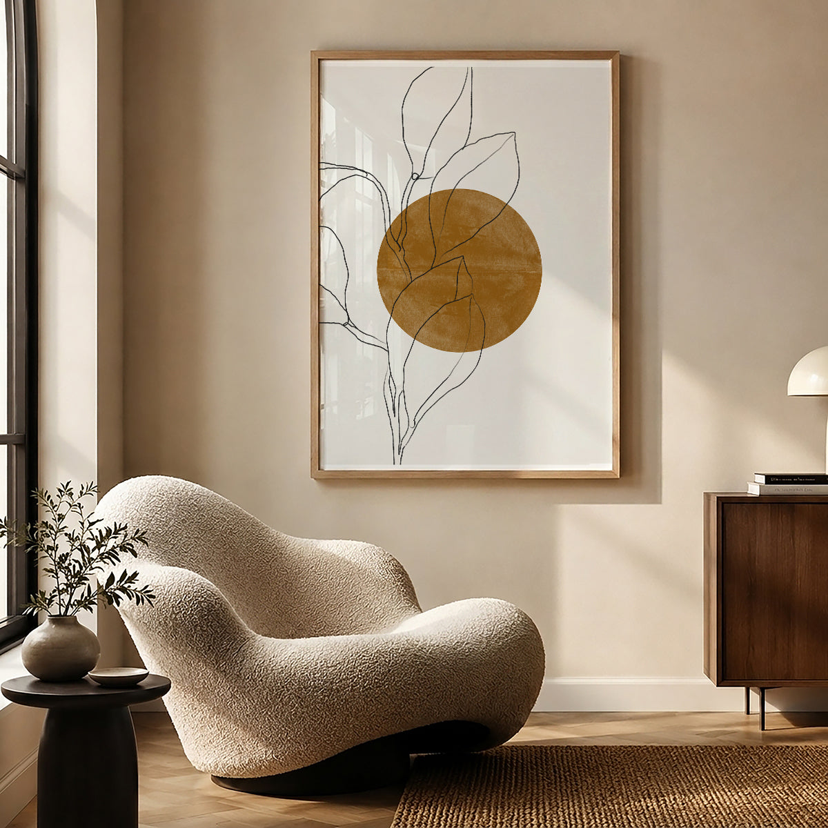 TAW BOHO アブストラクト TAW BOHO Abstract Art Poster264