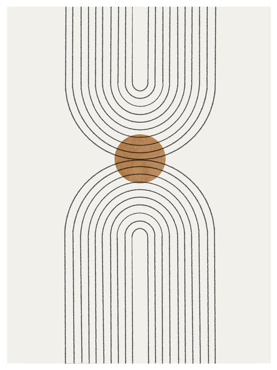 TAW BOHO アブストラクト TAW BOHO Abstract Art Poster265