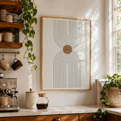 TAW BOHO アブストラクト TAW BOHO Abstract Art Poster265