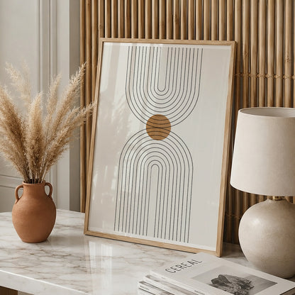 TAW BOHO アブストラクト TAW BOHO Abstract Art Poster265