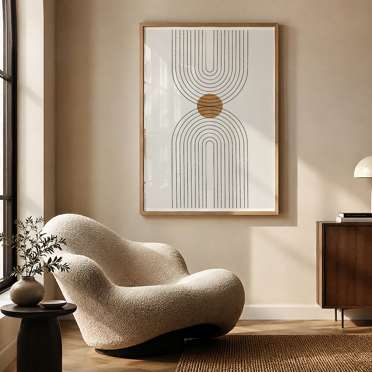TAW BOHO アブストラクト TAW BOHO Abstract Art Poster265