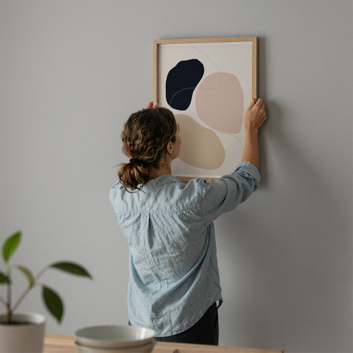 TAW BOHO アブストラクト TAW BOHO Abstract Art Poster267