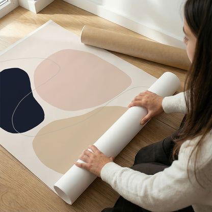 TAW BOHO アブストラクト TAW BOHO Abstract Art Poster267