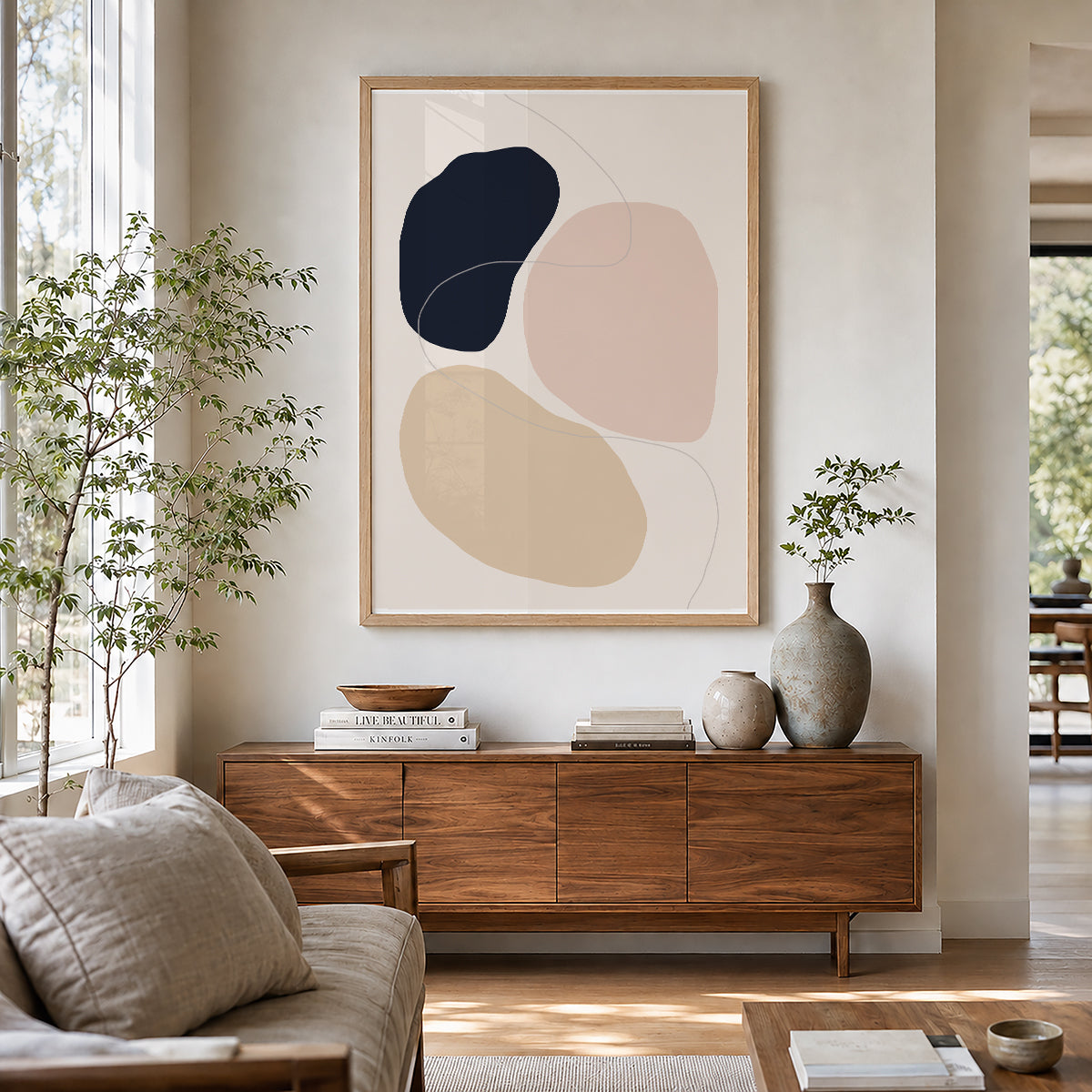 TAW BOHO アブストラクト TAW BOHO Abstract Art Poster267
