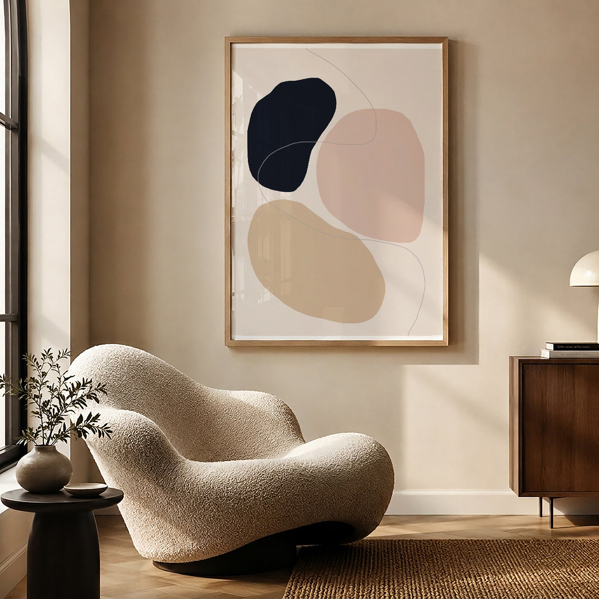 TAW BOHO アブストラクト TAW BOHO Abstract Art Poster267