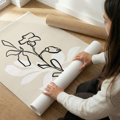 TAW BOHO アブストラクト TAW BOHO Abstract Art Poster268