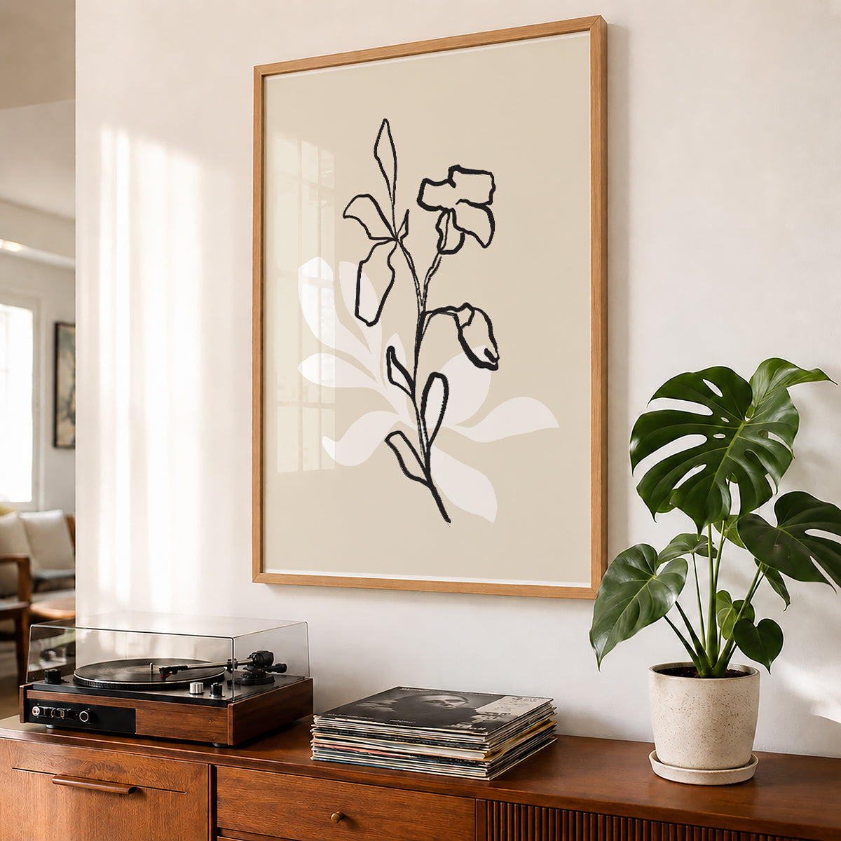 TAW BOHO アブストラクト TAW BOHO Abstract Art Poster268