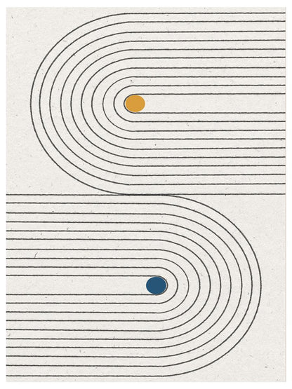 TAW BOHO アブストラクト TAW BOHO Abstract Art Poster269