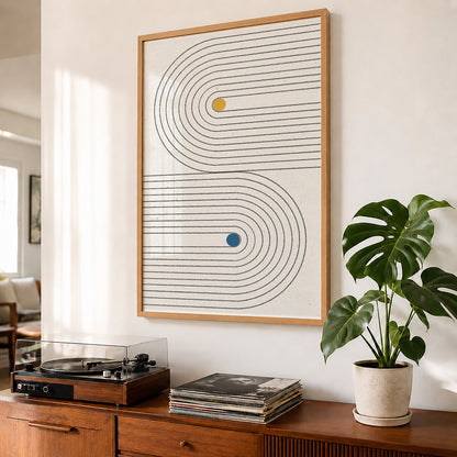 TAW BOHO アブストラクト TAW BOHO Abstract Art Poster269
