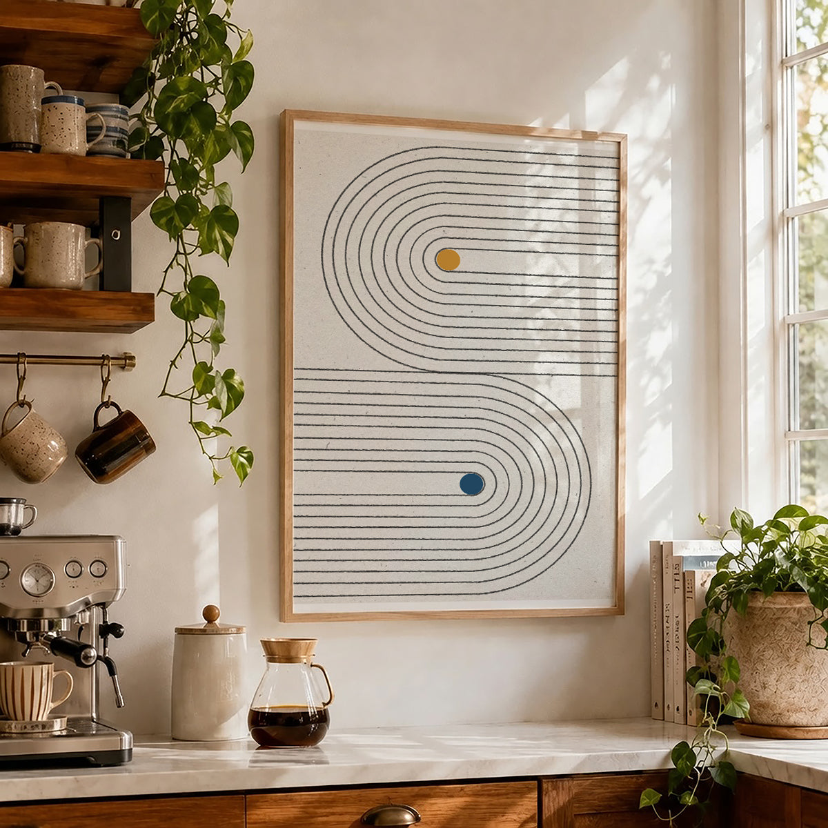 TAW BOHO アブストラクト TAW BOHO Abstract Art Poster269