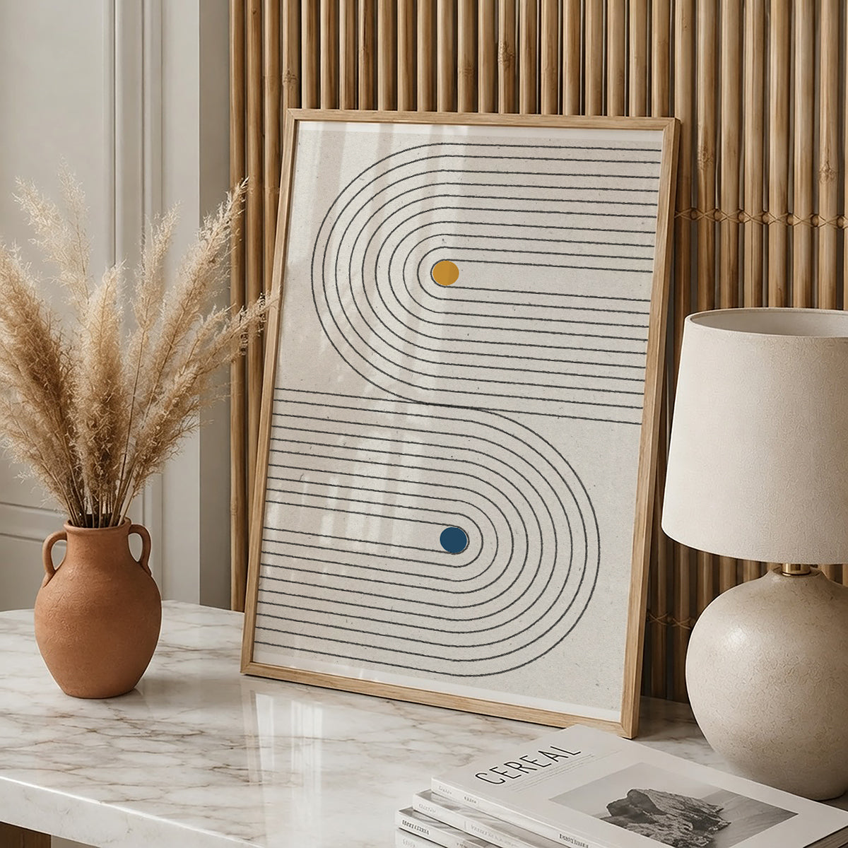 TAW BOHO アブストラクト TAW BOHO Abstract Art Poster269