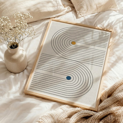 TAW BOHO アブストラクト TAW BOHO Abstract Art Poster269