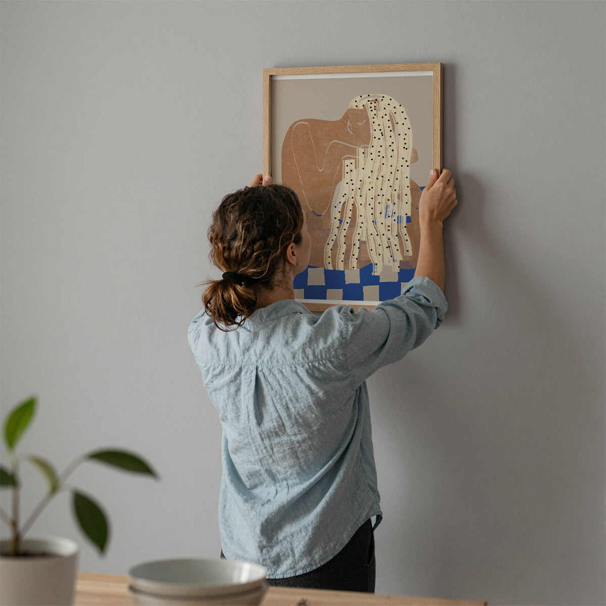 TAW BOHO アブストラクト TAW BOHO Abstract Art Poster272