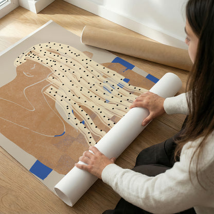 TAW BOHO アブストラクト TAW BOHO Abstract Art Poster272